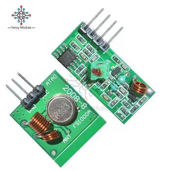 1 Pár 433Mhz RF Adó-Vevő Kapcsolat Készlet Arduino/KAR/MCU WL