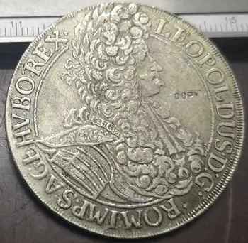 1695 Magyarország 1 magasabb - I. Lipot Leopold vettem ezüst bevonatú érme
