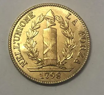 1798 Köztársaság Genoa (Ligur Köztársaság) (olasz államok) 48 Líra