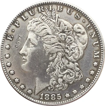 1885-O USA Morgan Dollár érmék MÁSOLAT