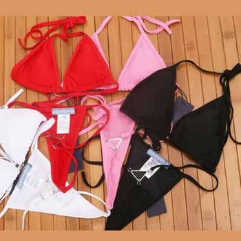 2021 Egyéni Luxus Márka Strandcuccot Fürdőruha Női Szexi Fürdőruha Bikini Fürdőruha Nők G-String Micro Bikini