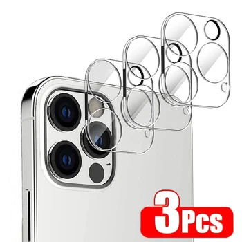 3pcs Kamera Védő Fólia iphone 12 13 Pro Max Lencséjét Védő Üveg iphone 12 Mini 11 13 Pro Max Edzett Üveg