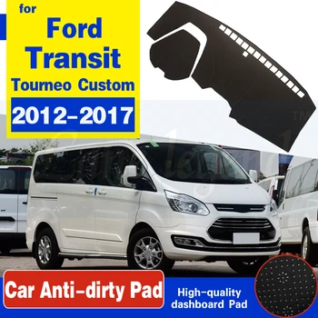 A Ford Transit Tourneo Custom 2012~2017 Csúszásgátló Szőnyeg Műszerfal Pad Napernyő, Dashmat Védeni Tartozékok 2013 2014 2015 2016