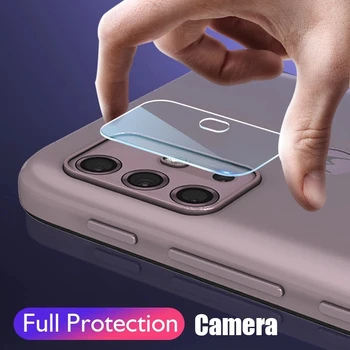 A kamera Lencséje a Puha edzett üveg Moto G10 G60 G40 fusion lencse védő karcálló lencsére camra film G30 teljesítmény