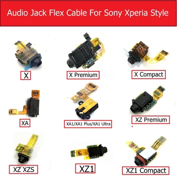 A Sony Xperia X/X Kompakt/X Teljesítmény/XA/XA1P/XA1 Ultra/XZ Premium/XZ/XZS/XZ1 mini Audio Jack Flex Kábel Javítás Alkatrész