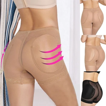 Alakformálás Bugyi Lélegző Mesh Hamis Seggét Hip-emelési Nadrág Hölgy Csípő Alakításában Test-szobrászat Test Nadrág Párnázott Hip Bugyi
