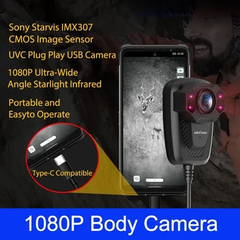 Eredeti Ulefone 1080P Ultra-Széles Látószögű Kamera Éjjellátó Infra UVC éjjellátó Kamera Páncél 9,10,11 Okostelefon Plug Play