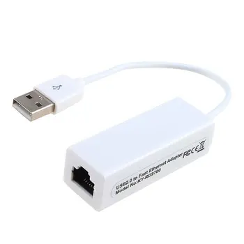 Ethernet-Adapter Hálózati Kártya, USB 2.0, hogy RJ45 Lan Vezetékes Hálózati Kártya Windows 7/8/10/XP