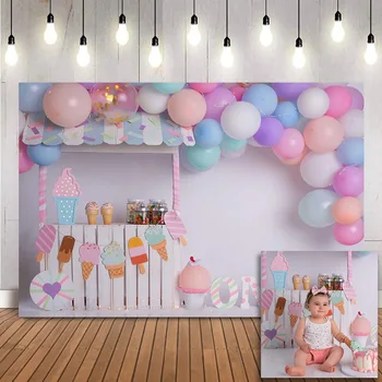 Fagylalt gyerekek portrait hátteret újszülött fotózás torta smash lufi 1. születésnapi torták fotó háttér kellékek