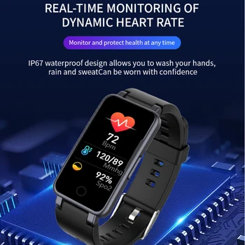 Intelligens Karóra Férfi Nő Smartwatch pulzusszám, Vérnyomás Monitor Fitness Tracker Nézni Okos Karkötő, Android, Illetve IOS