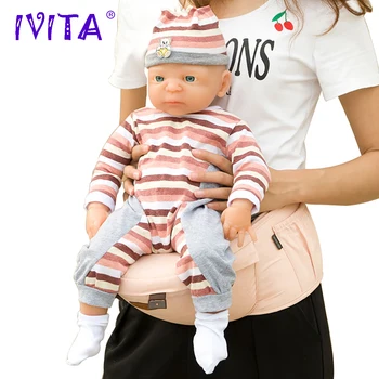 IVITA WG1511 54cm 4.9 kg Kiváló Minőségű Teljes Test Szilikon Reborn Babák Reális Lány Baba, Gyerek Játékok, a Gyermekek Karácsonyi Ajándék