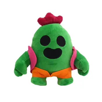 Kaktusz Plüss Baba, 20 Cm-Es Animációs Játék Spike Töltött Modell Plüss Baba Puha Cactu Gyerekek Szülinapi Anime Puha Plüss Játék