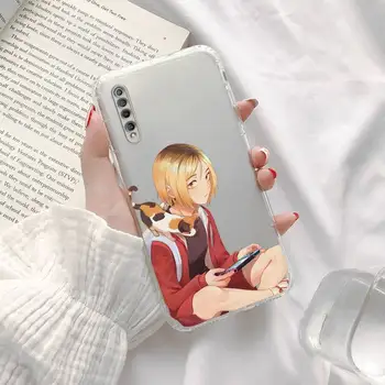 Kenma Kozume a Haikyuu Telefon Esetében Átlátszó A Xiaomi Redmi K30 10T 10 X 9 9A 8 8A 7 7A 6 K40 T S PRO 5G