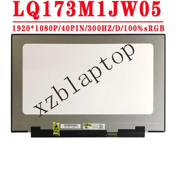 LQ173M1JW05 17.3 hüvelykes 1920 x 1080 képpontos IPS FHD 40pins EDP Matt LED Mátrix 300Hz 100% - os sRGB LCD Képernyő ASUS DELL, LENOVO, kompatibilis