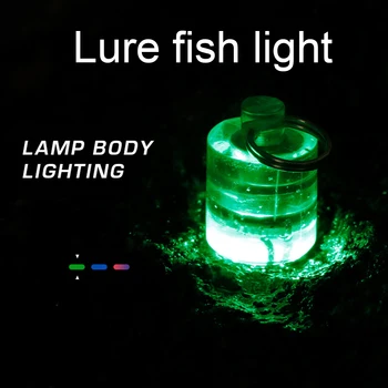 Mini LED Csalit Fény, Víz Indított Design Víz alatti Csali Lámpa, Víz alatti Tintahal Halászati Csali Kiegészítők
