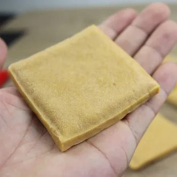 Szimulációs Tofu Blokk Hamis Tofu Szárított Tofu Élelmiszer-Modell Forró Fazék Hozzávalók Hotel Dekoráció Oktatási Segédanyagok Kínai Étel