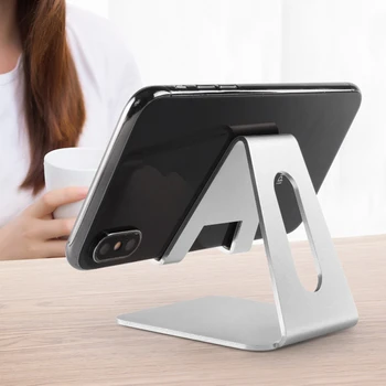 Tablet Állvány Asztali Mobiltelefon tartó Bölcső iPad Pro Air iPhone XR Samsung Xiaomi Huawei Mobil irodai Jogosultja