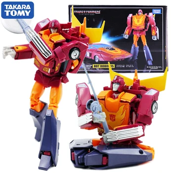 Takara 14 cm Transformers Ko Mp-28 Mp28 Hot Rod Remekmű Animiation akciófigura Deformáció Robot Megemlékező Ajándék Játék