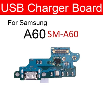 Usb Csatlakozó Felelős Testület A Samsung Galaxy A60 SM-A6060 A6060 Chargring Jack USB Port Igazgatóság pótalkatrészek, Tartozékok