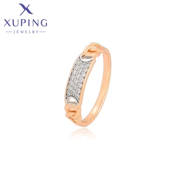 Xuping Ékszer Divat Új Érkezés Arany Színű Egyszerű Gyűrű Női Esküvői Ajándékok A00280378