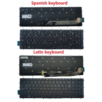 Új Laptop Latin-LA/spanyol SP Billentyűzet Dell G3 3590 3579 3779 G33590 3593 G5 5500 15 5590 5587 G7 7588 17 7790 7590 Háttérvilágítású