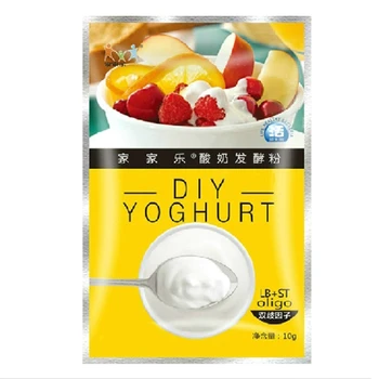 10g házi Joghurt Élesztő Elkezdett Hogy Finom Kötegekben, Magas Minőségű, Probiotikus Sűrű Natúr Vega Joghurt
