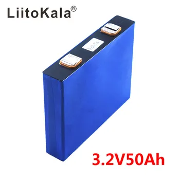 LiitoKala 3.2 v 50Ah LifePo4 akkumulátor lítium-150A 3C magas lefolyó diy 12V 24V-os napelemes Inverter elektromos jármű edző golfkocsi
