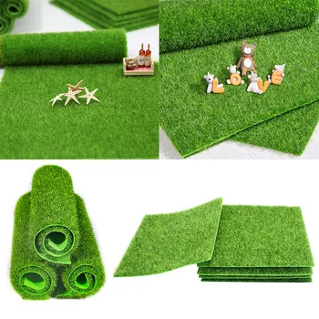 Mesterséges Moss Gyep, Pázsit Zöld Növények DIY Micro Táj Dekoráció Hamis Fű, Gyep Otthoni Mini Kert Padló Kiegészítők
