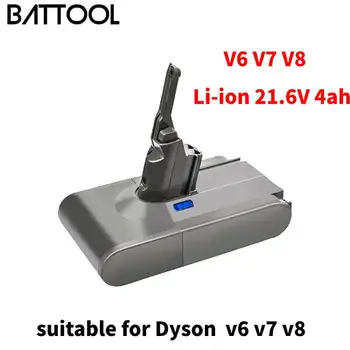 Porszívó Akkumulátor Dyson V6 V7 V8 4000mAh 21.6 V Sorozat SV07 SV09 SV10 SV12 DC62 DC58 Újratölthető Volta