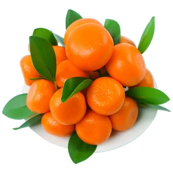 Szimulációs Gyümölcs Cukor Narancs Haza Parti Dekoráció 3/6 Fej 9pcs Hab Mesterséges Gyümölcs Fotós Kellékek